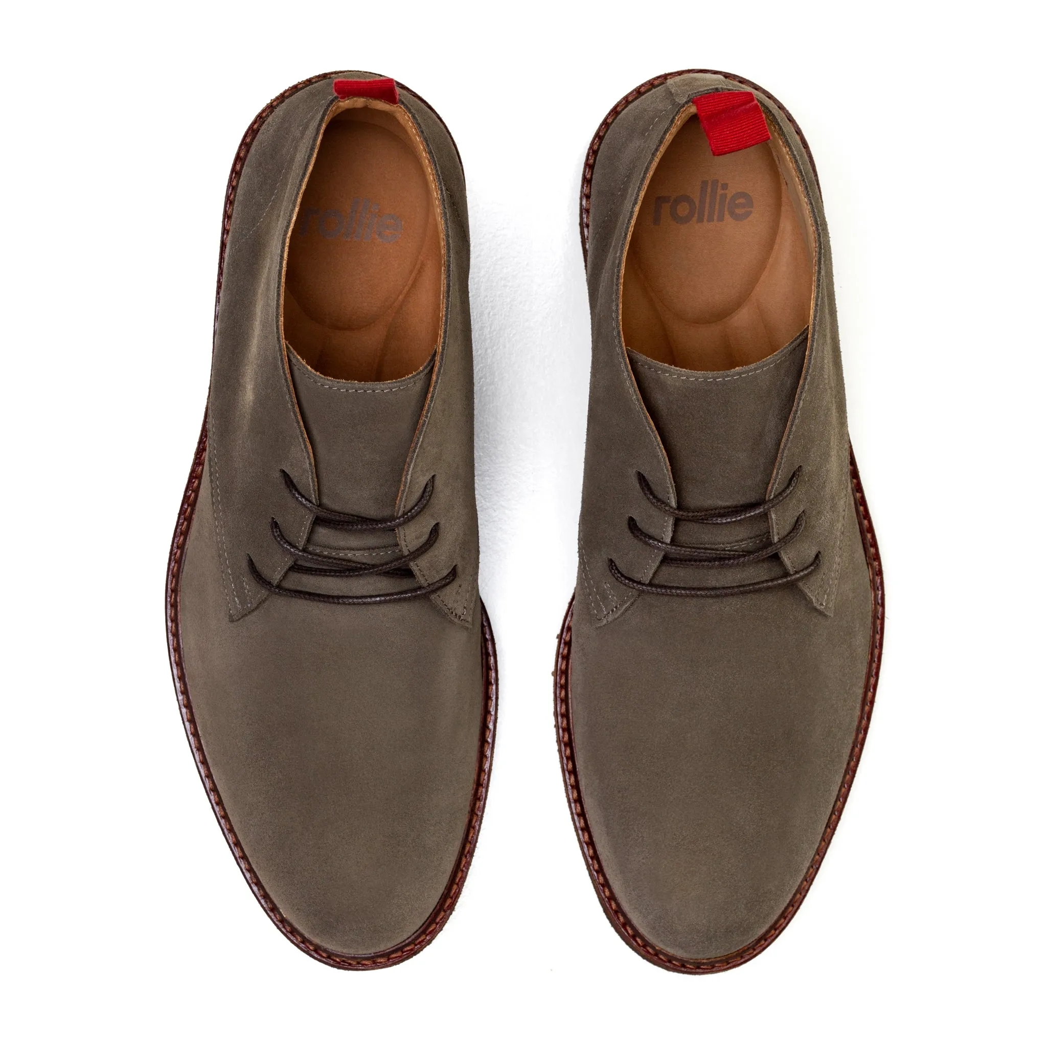 Chukka Mens Leon Ash Suede