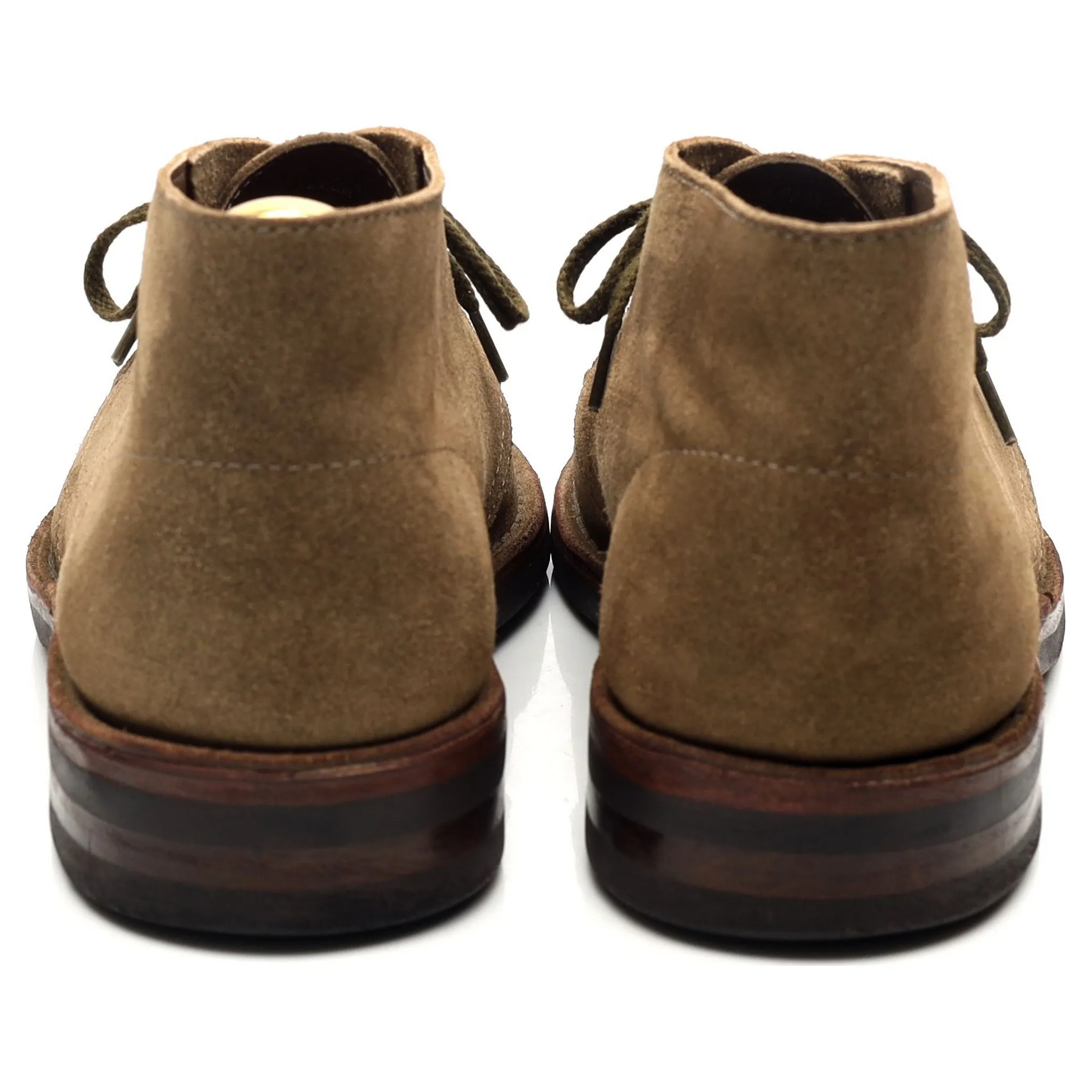 'Clifford' Taupe Brown Suede Chukka Boots UK 10.5