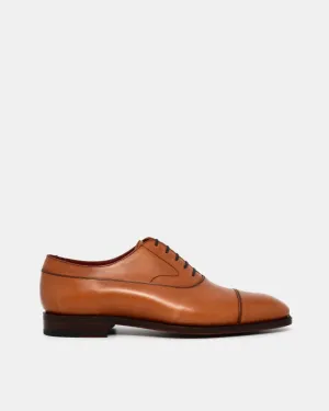 Cognac Calf Oxford Shoe