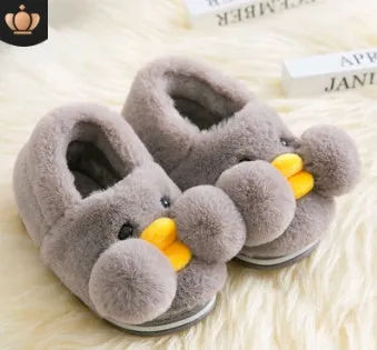 Cute Winter Cartoon Cotton Shoes for Boys & Girls