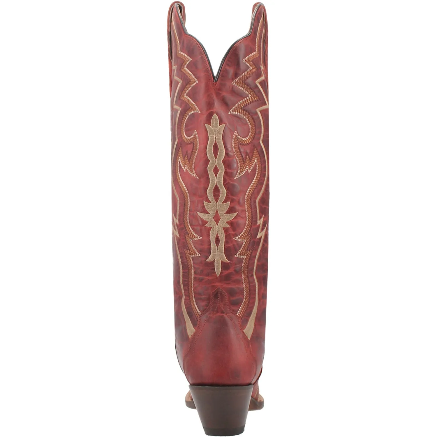 Dan Post Womens Silvie Red Leather Fashion Boots