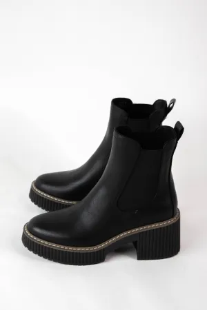 Darcel Platform Chelsea Boot, Black | DV by Dolce Vita