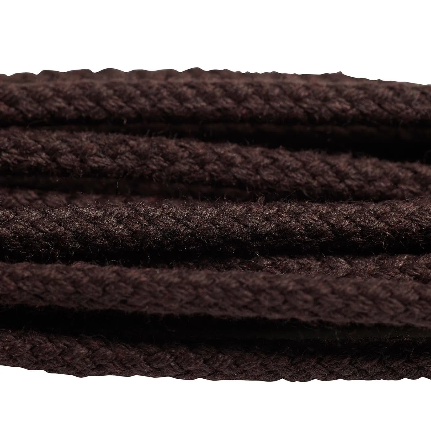 Dark Brown Cotton Laces - 65cm