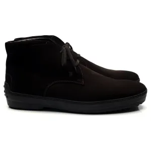 Dark Brown Suede Chukka Boots UK 11