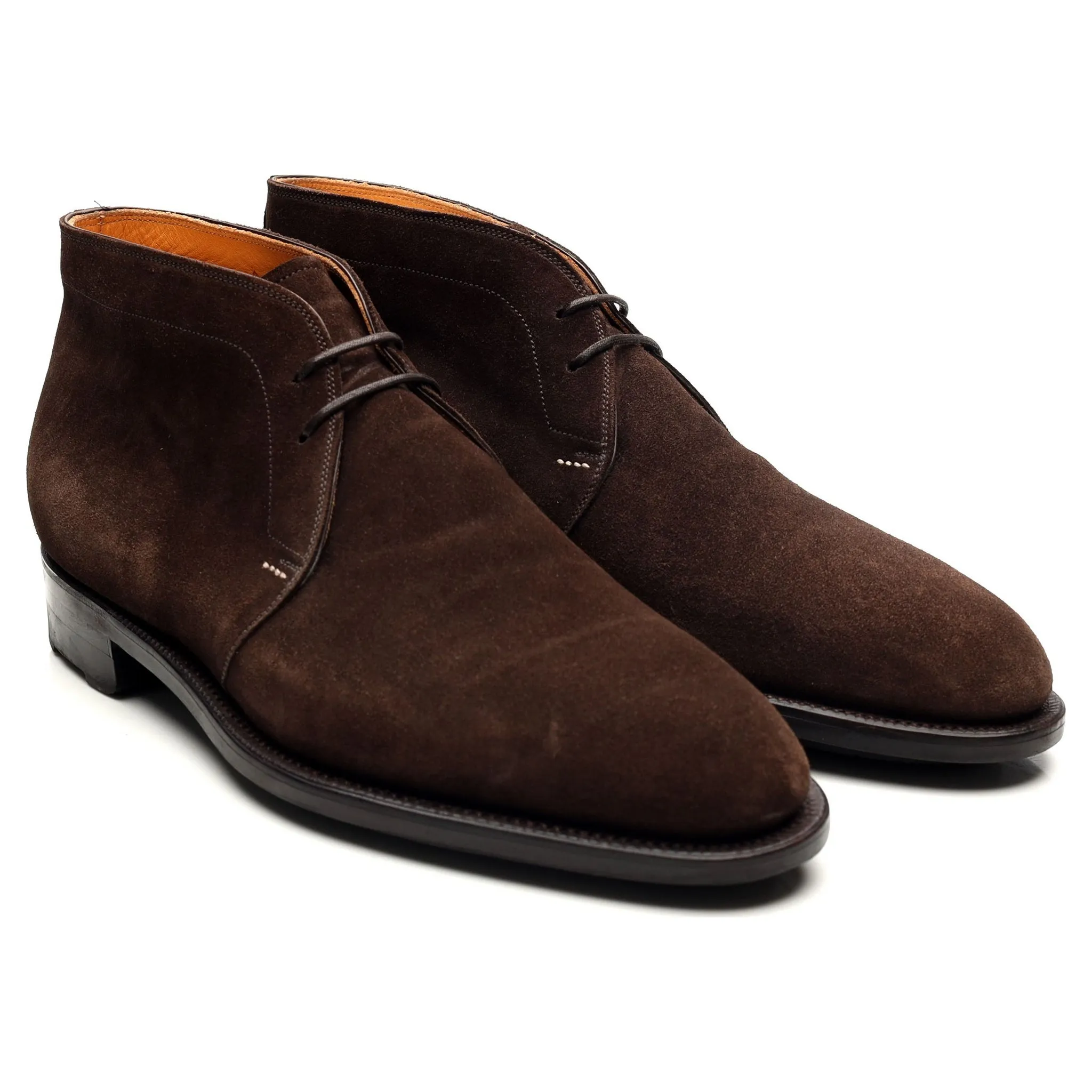 Dark Brown Suede Chukka Boots UK 6.5 EU 40.5