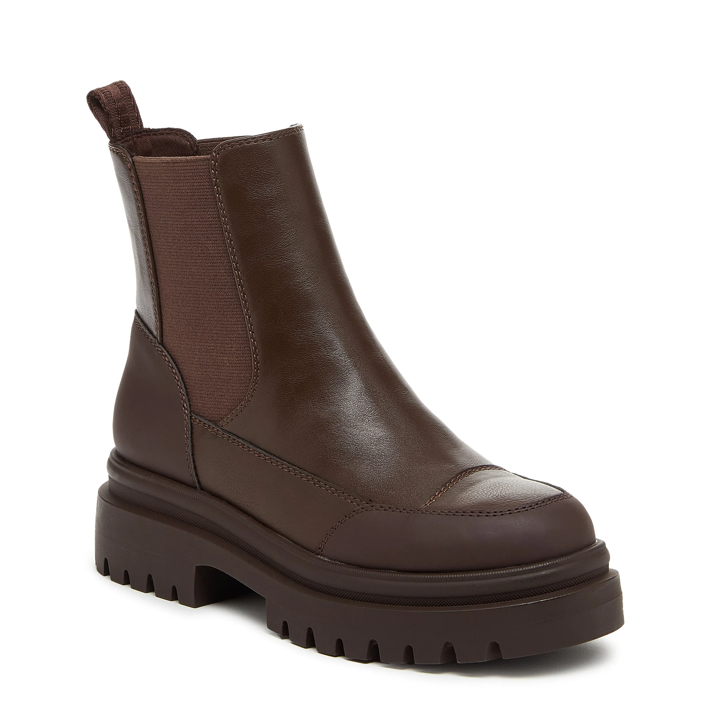 Delta Brown Chelsea Boots