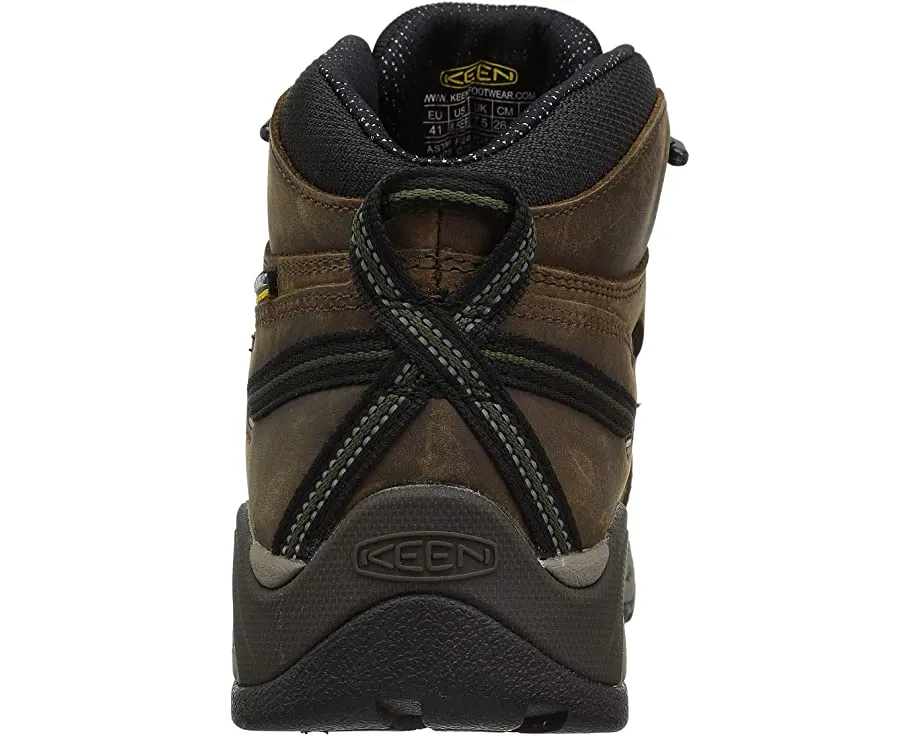 Detroit XT Mid Steel Toe Waterproof KEEN Utility Boots, Brown