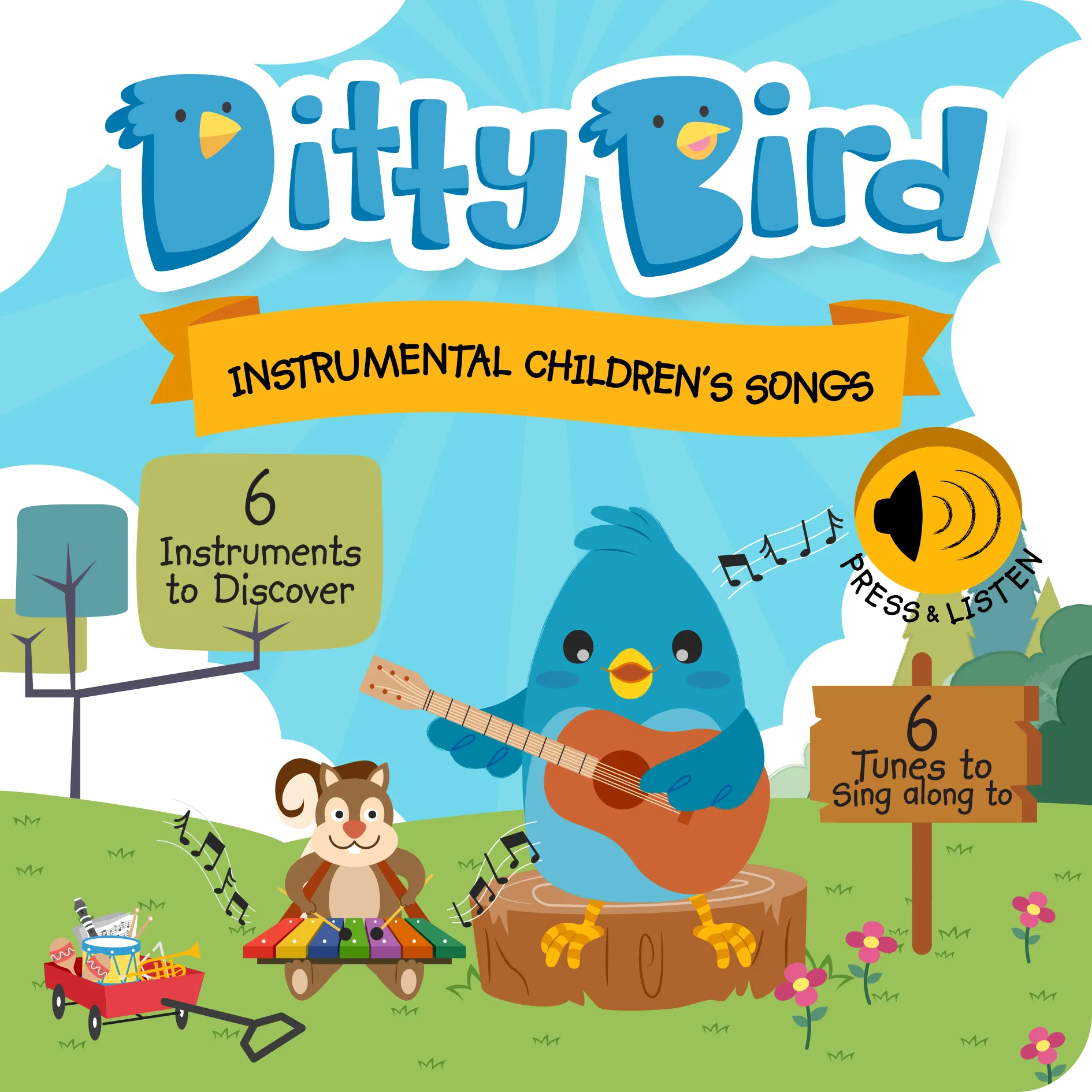 Ditty Bird® Instrumental Songs