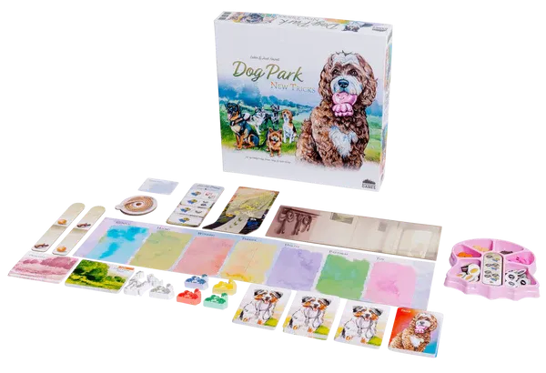 Dog Park: New Tricks Expansion W/ Collectors Upgrade and KS Pack (Kickstarter)