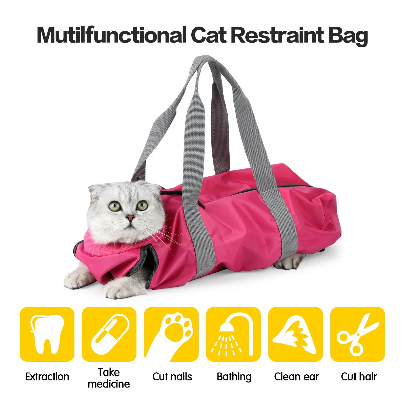 Double-Layered Lined Multi-Purpose Cat Bag