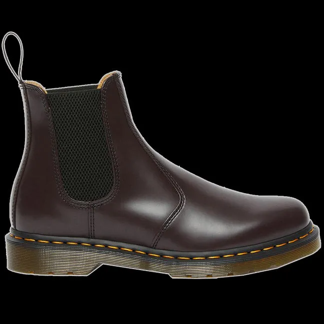 Dr Martens - 2976 Burgundy Smooth Leather Chelsea Boots