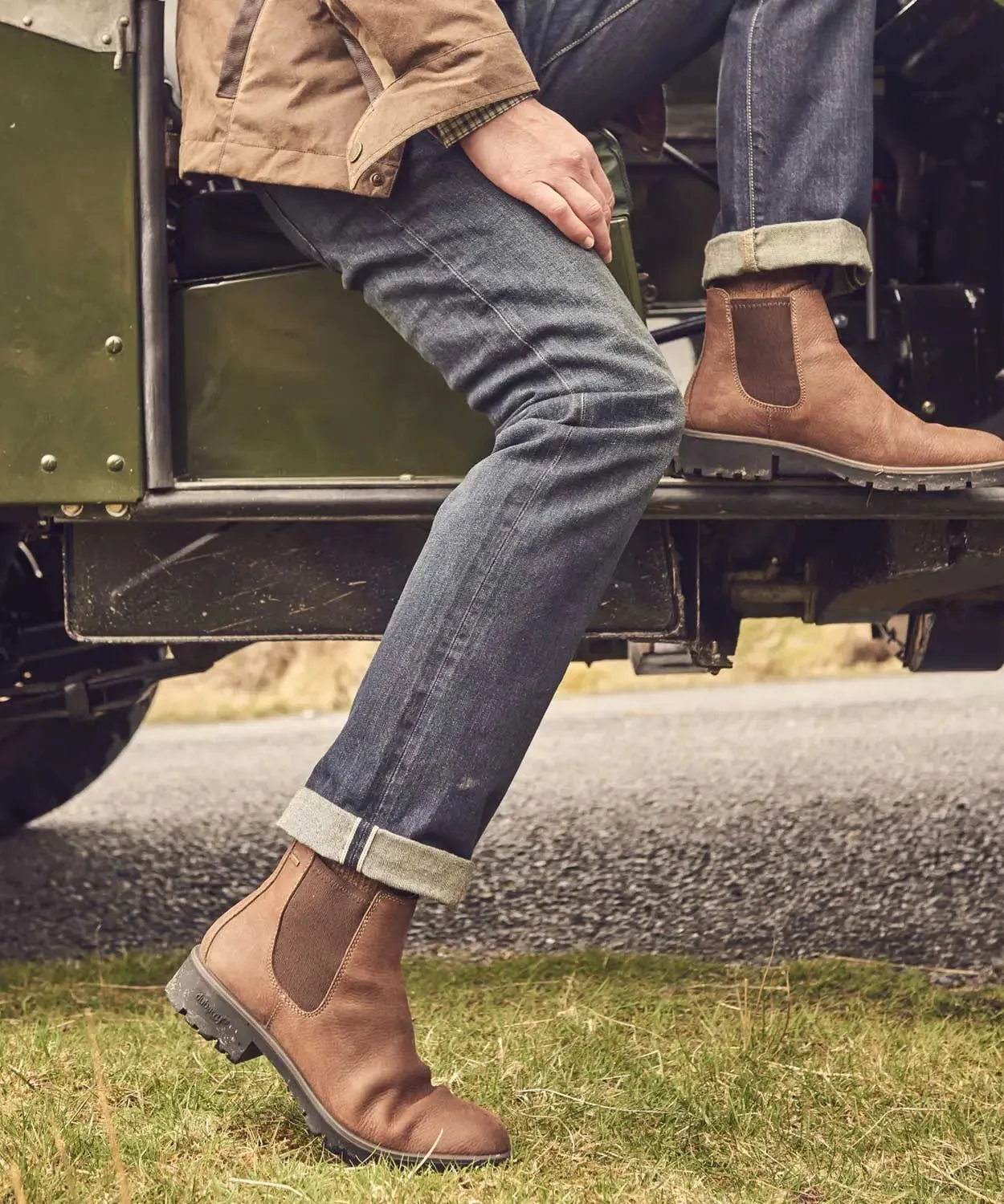 DUBARRY Antrim Chelsea Boots - Mens - Walnut