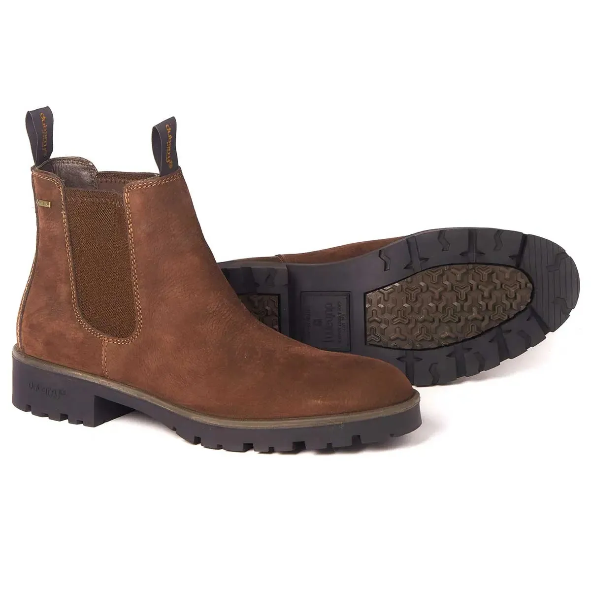 DUBARRY Antrim Chelsea Boots - Mens - Walnut