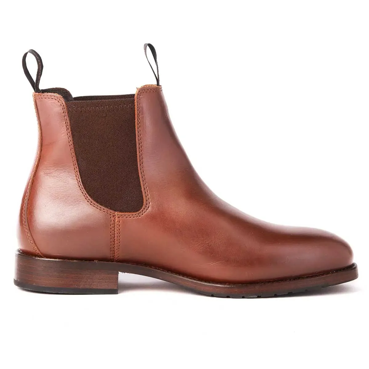 DUBARRY Kerry Chelsea Boots - Mens Gore-Tex Leather - Chestnut