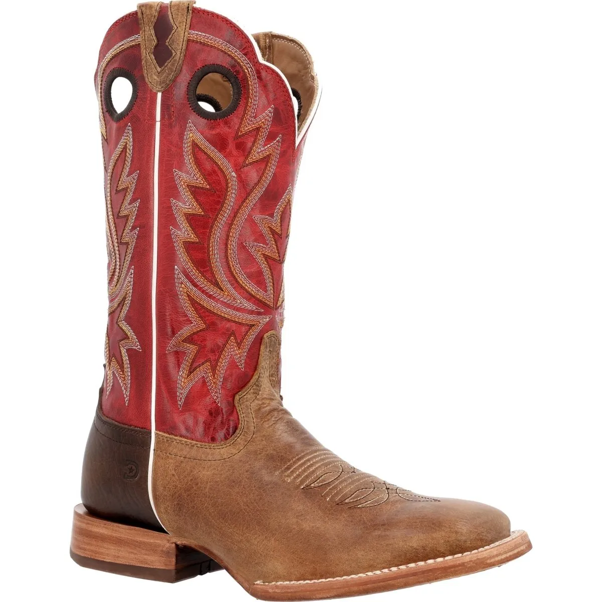 Durango PRCA Collection Men's Bison Western Boots Ddb0468 In Sand Tobacco And Cayenne