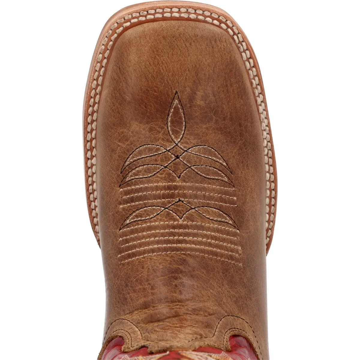 Durango PRCA Collection Men's Bison Western Boots Ddb0468 In Sand Tobacco And Cayenne