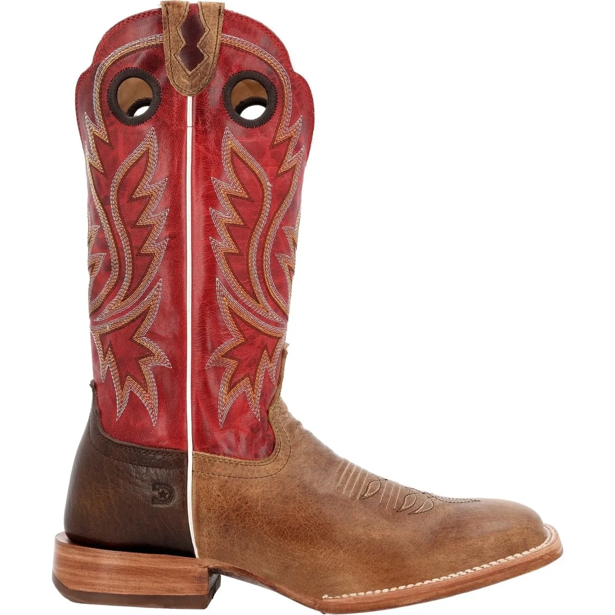 Durango PRCA Collection Men's Bison Western Boots Ddb0468 In Sand Tobacco And Cayenne