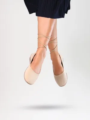 Eliza Beige Ballerinas