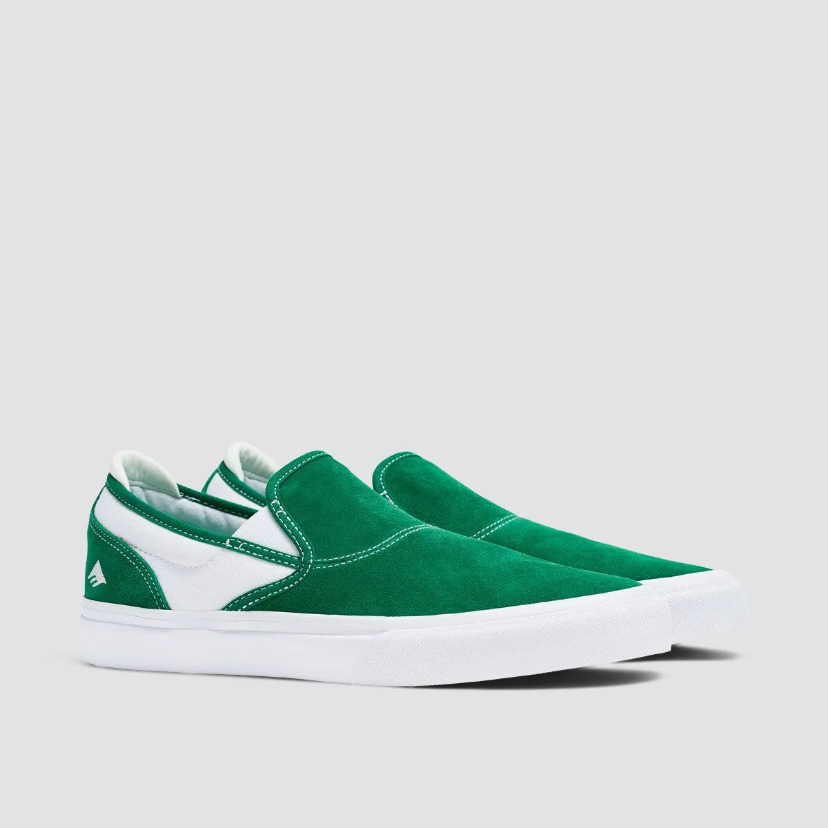 Emerica Wino G6 Slip On Shoes Green/White/Gum