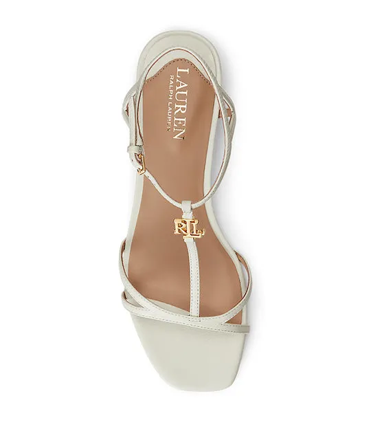 Fallon Nappa Leather Sandal Vanilla