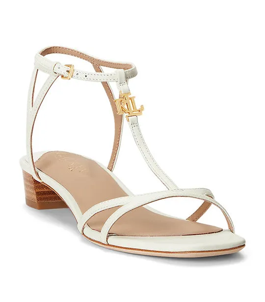 Fallon Nappa Leather Sandal Vanilla