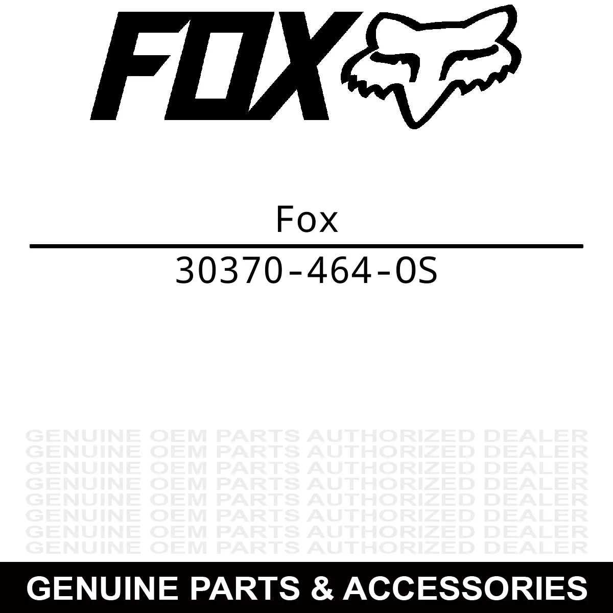 Fox Racing 30370-464-OS Instinct Boot Strap Kit Black Silver - One-Size