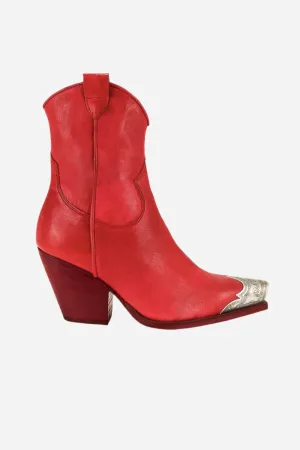 Free People Shoes Brayden Western Boots in Flame