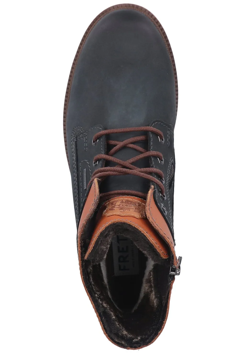 Fretz Men lace-up boots, blue