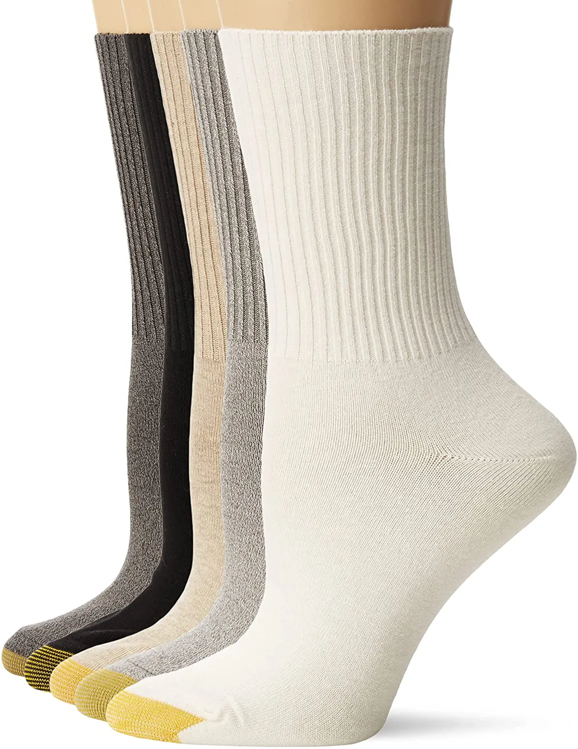 Gold Toe Women's Classic Turn Cuff Socks, Multipairs