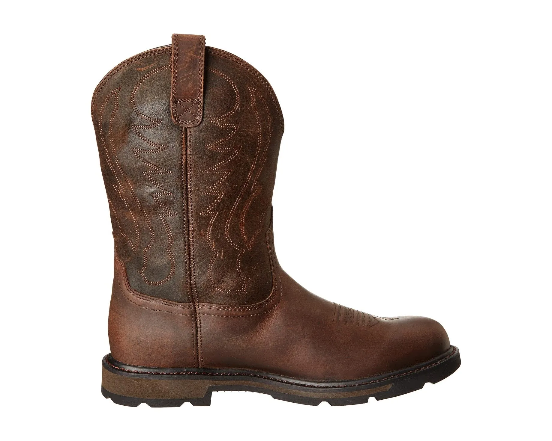 Groundbreaker Pull-On Ariat boots, brown