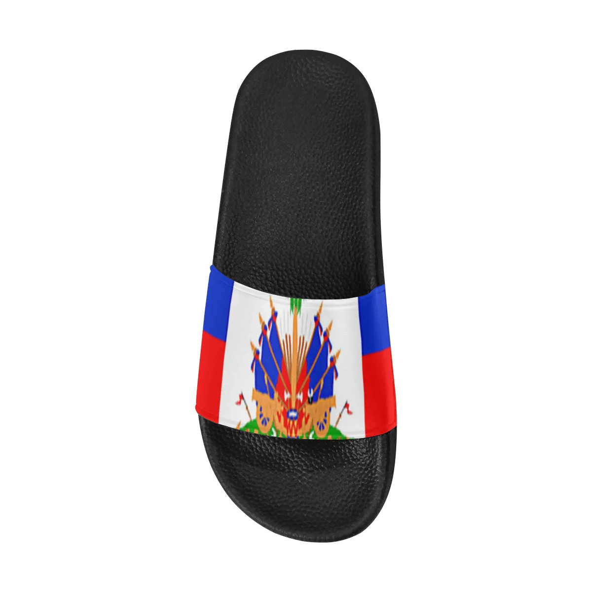 HAITI FLAG Women's Slide Sandals