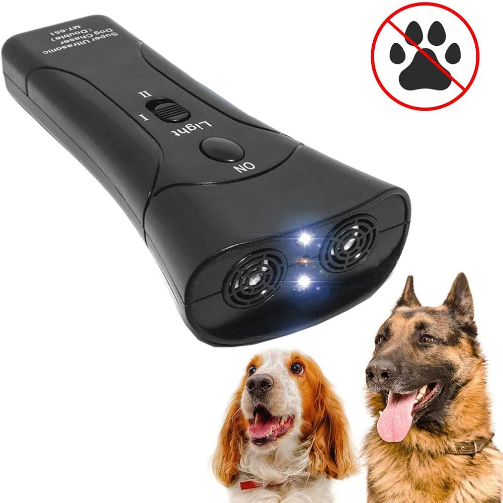 High Grade Anti-Barking Training Device (2 Modes   LED Flashlight)