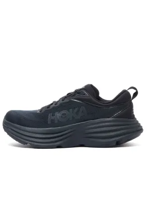 Hoka Bondi 8 Men's Shoes - Black/Black