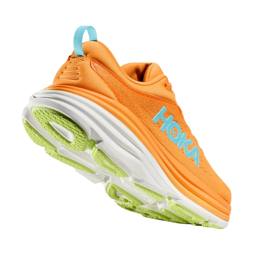 Hoka Bondi 8 Solar Flare/Lettuce Running Shoe (Women's)