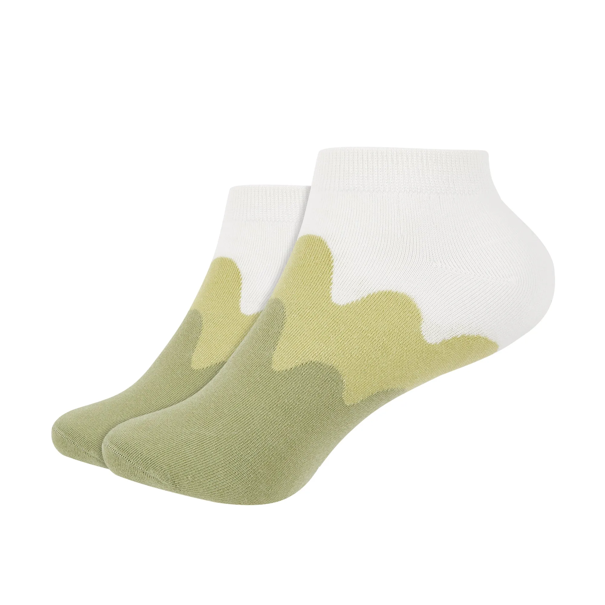 IDENTITY Ladies Gradient Paint Ankle Length Socks