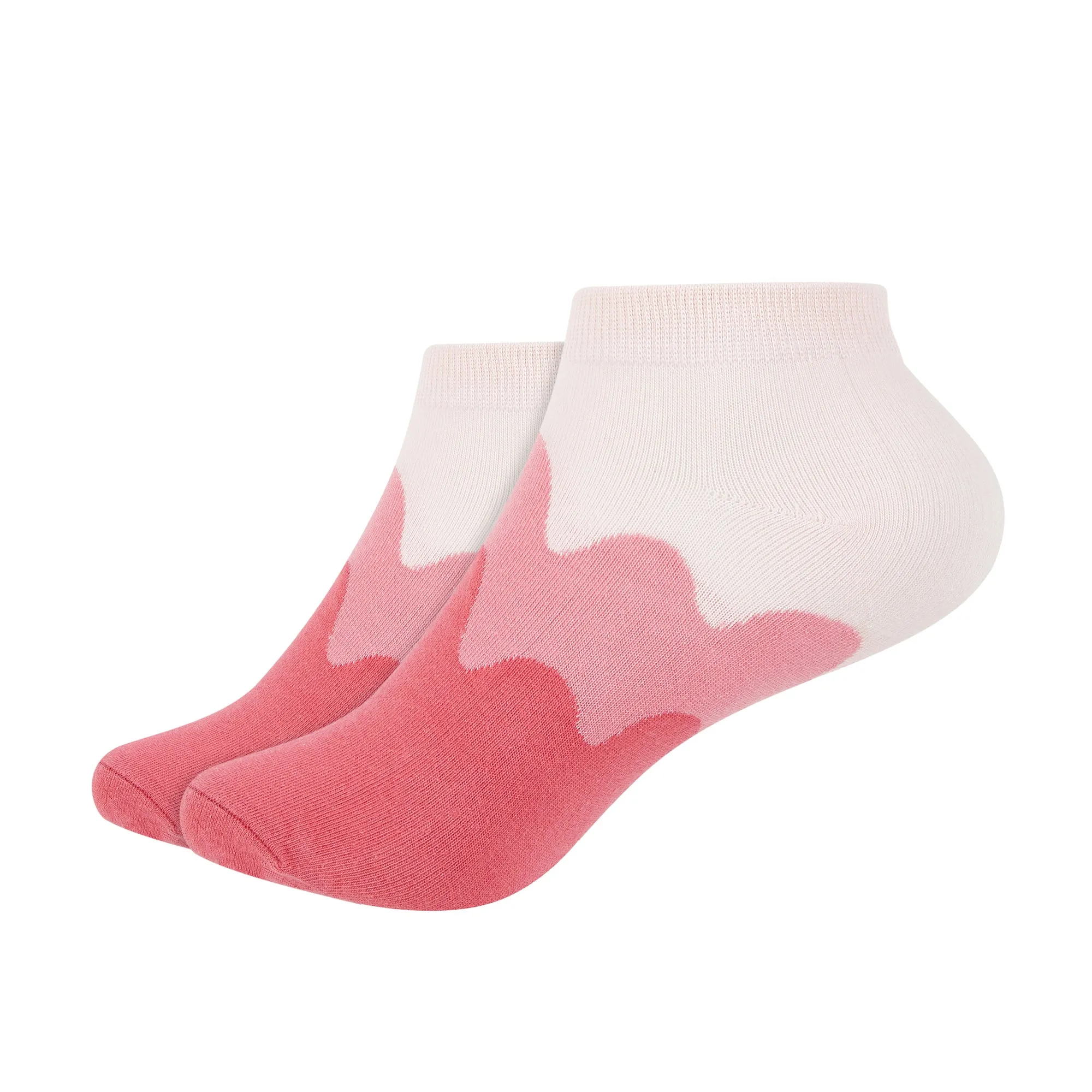 IDENTITY Ladies Gradient Paint Ankle Length Socks