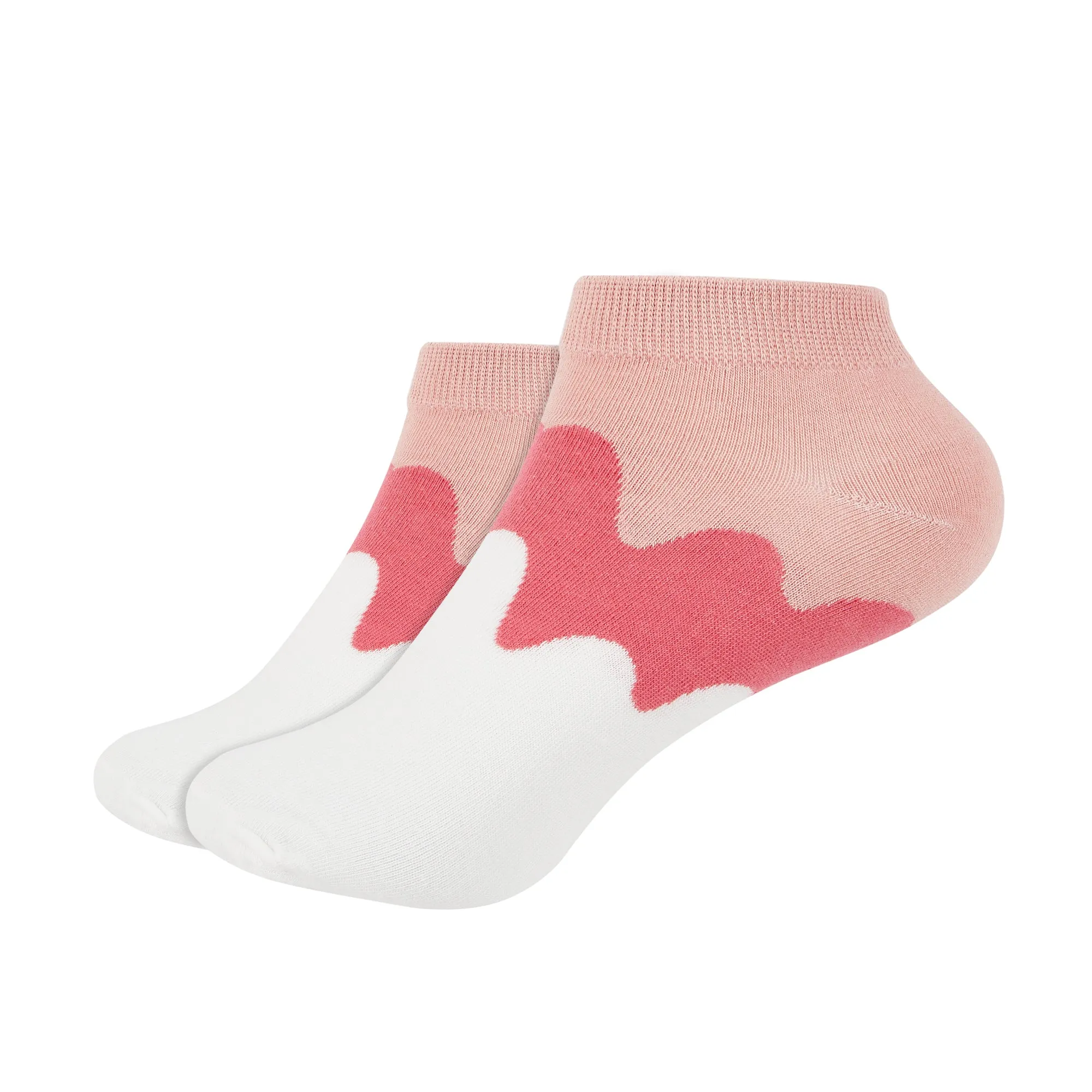 IDENTITY Ladies Gradient Paint Ankle Length Socks