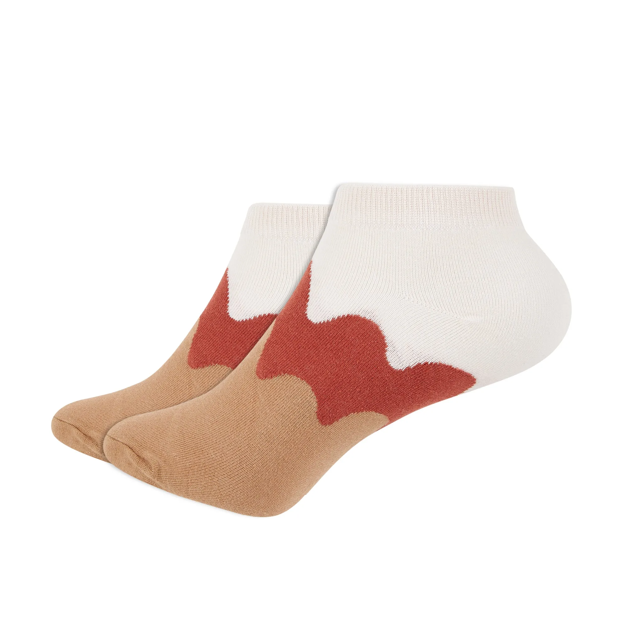 IDENTITY Ladies Gradient Paint Ankle Length Socks