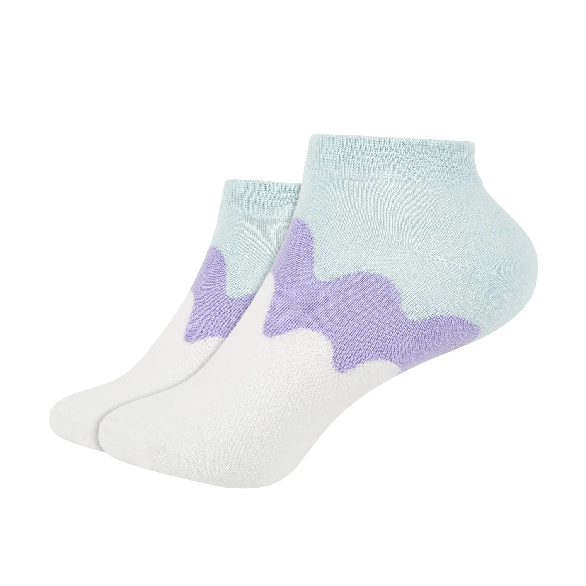 IDENTITY Ladies Gradient Paint Ankle Length Socks