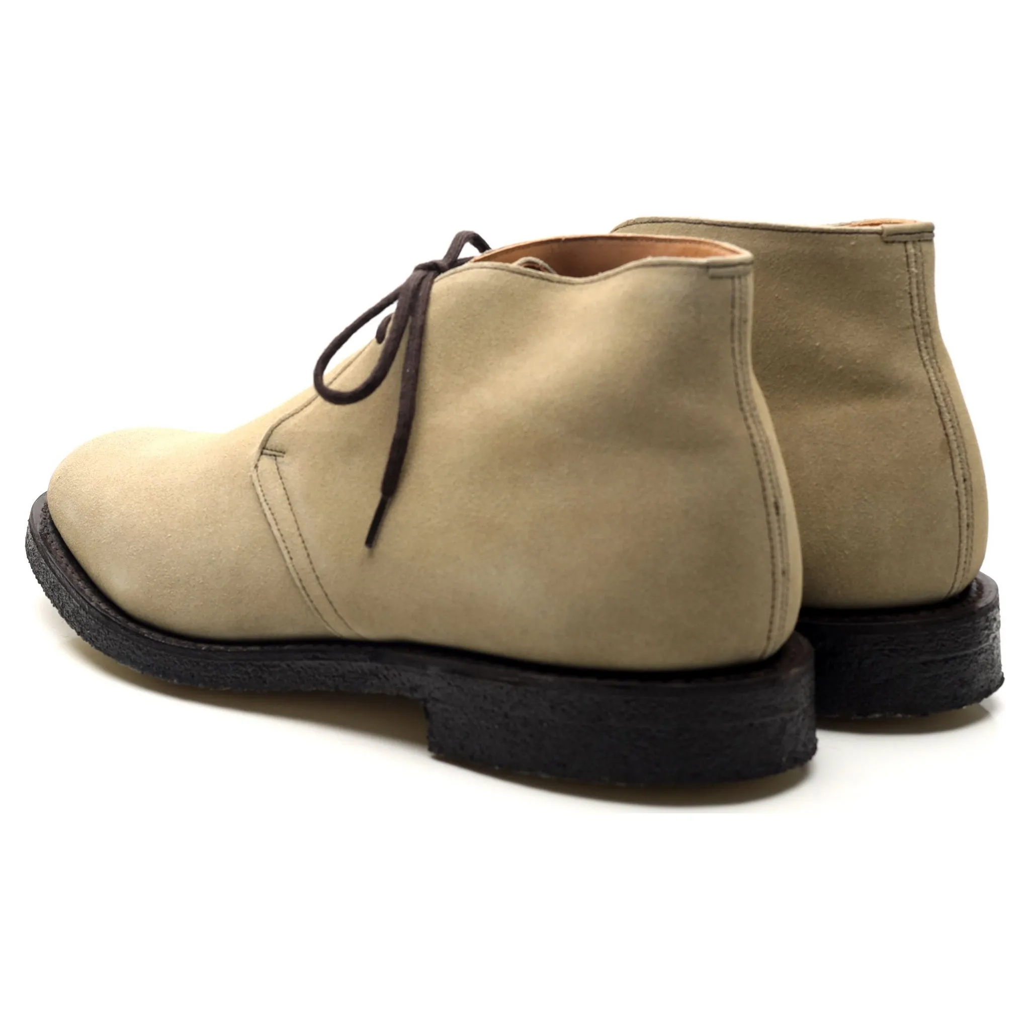 'Jockey' Beige Suede Chukka Boots UK 8.5 G