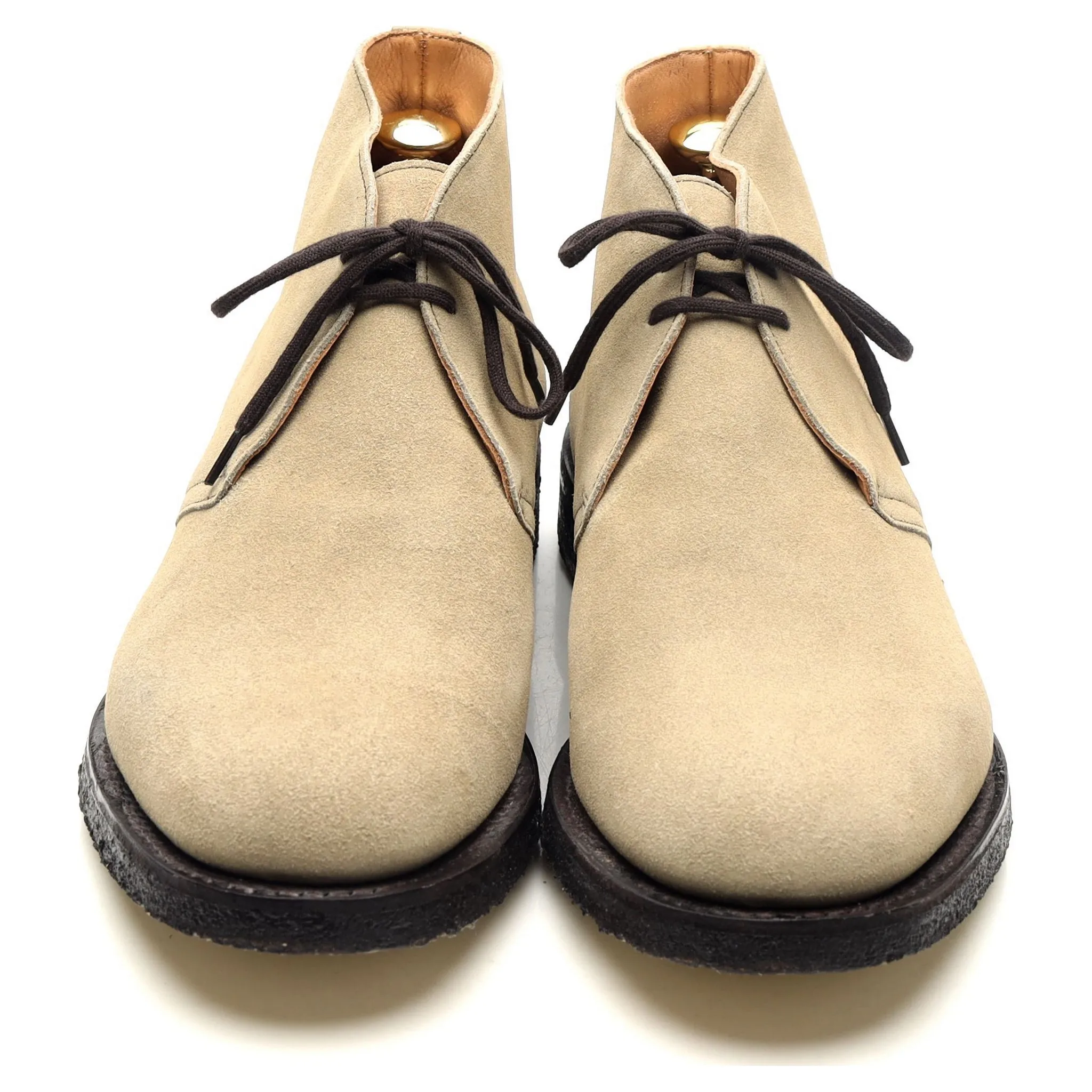 'Jockey' Beige Suede Chukka Boots UK 8.5 G