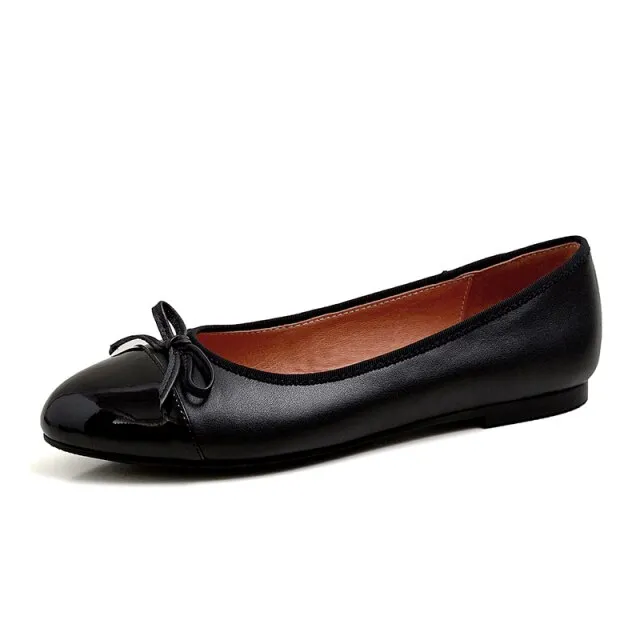 Klara Women's Flat Leather Shoes