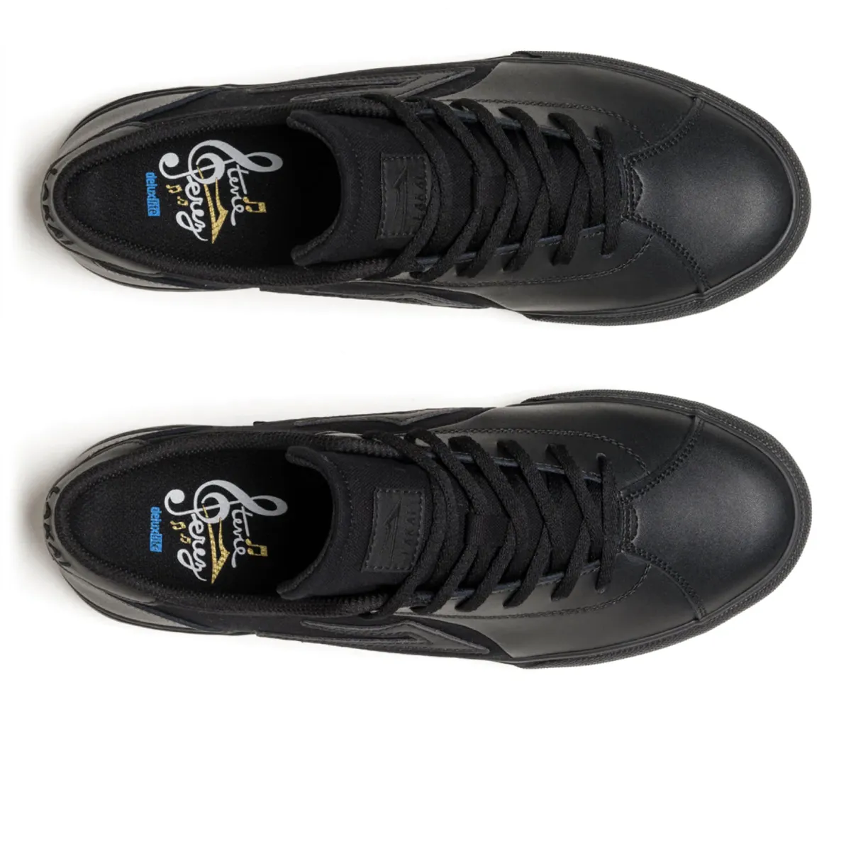 Lakai Flaco II Shoes - Black/Black Leather