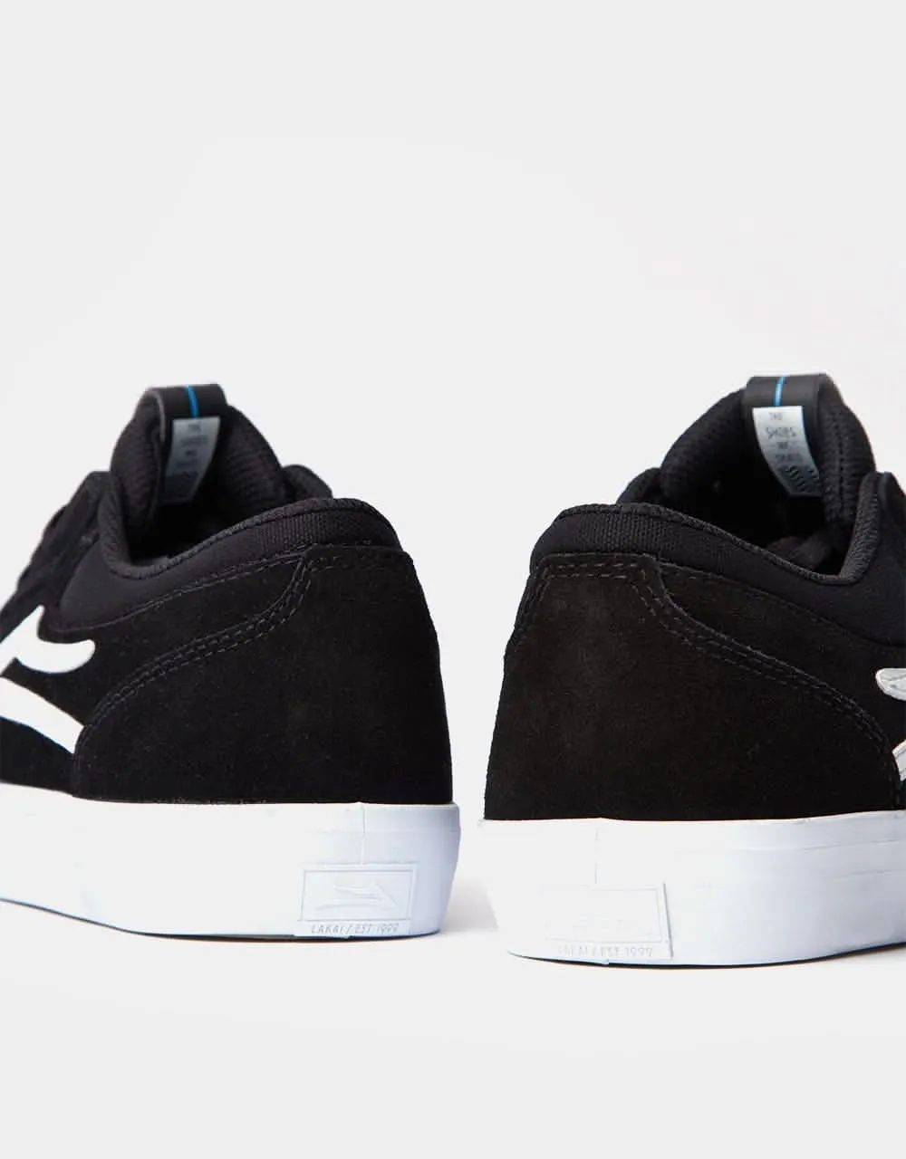 Lakai Griffin Skate Shoes - Black Suede