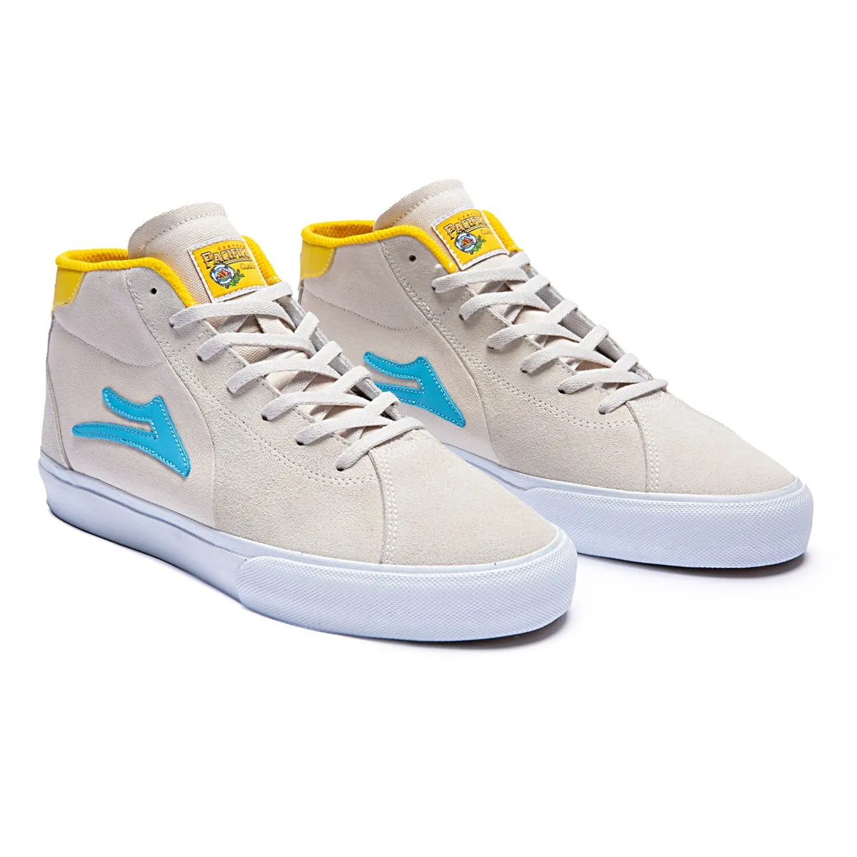 Lakai Shoes Flaco II Mid - Cream Suede