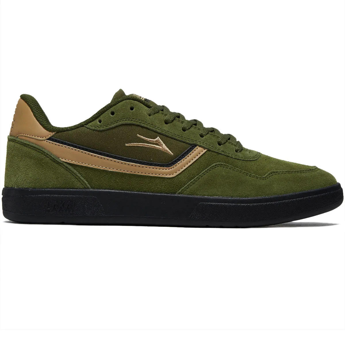 Lakai Terrace Shoes - Olive Suede