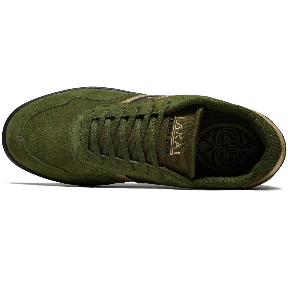 Lakai Terrace Shoes - Olive Suede