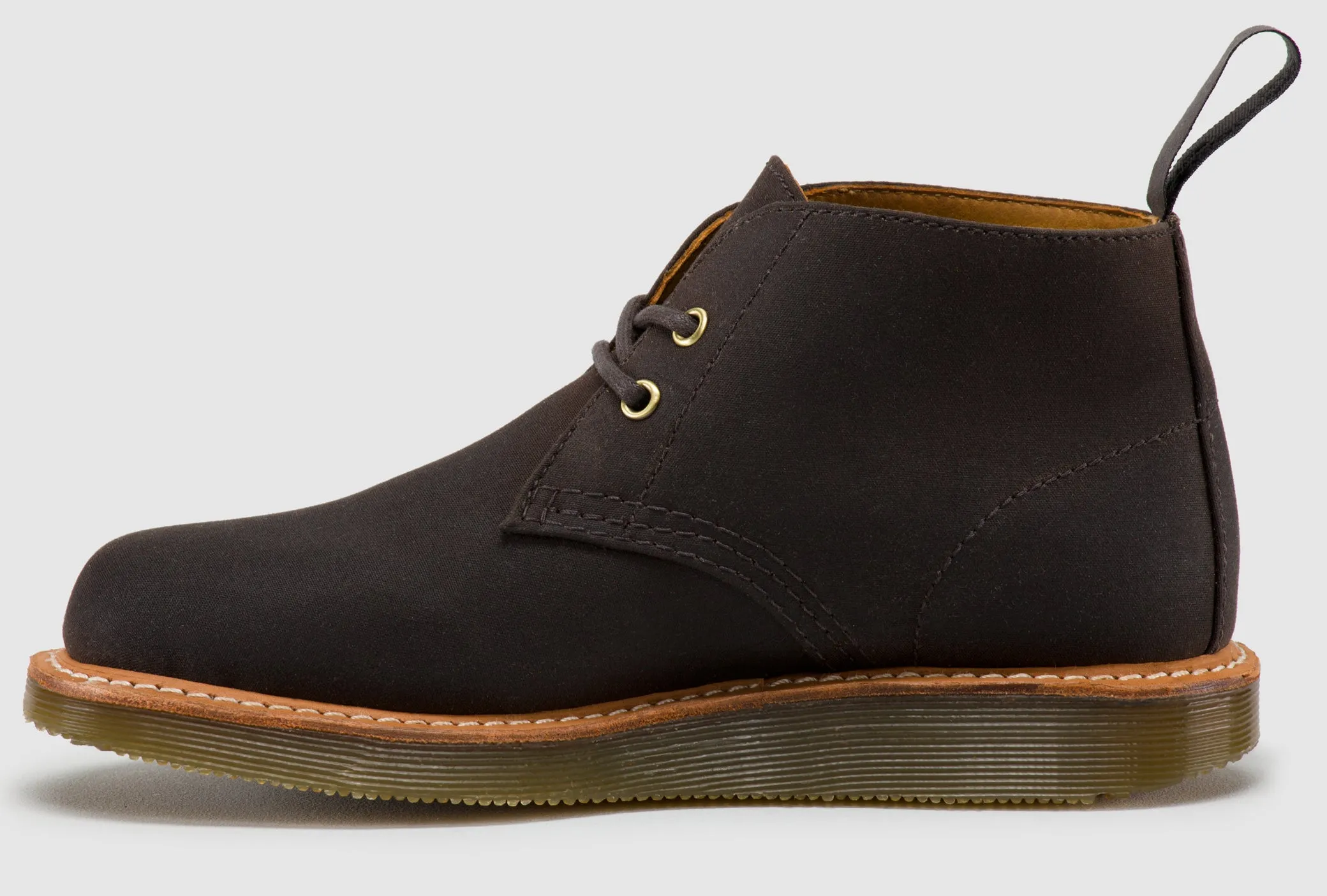 LANGLEY DARK BROWN WAX CANVAS