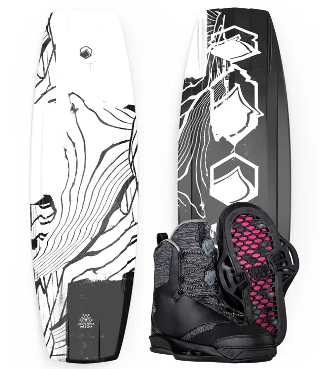 Liquid Force RDX Wakeboard Package with Tao Boots (2024)