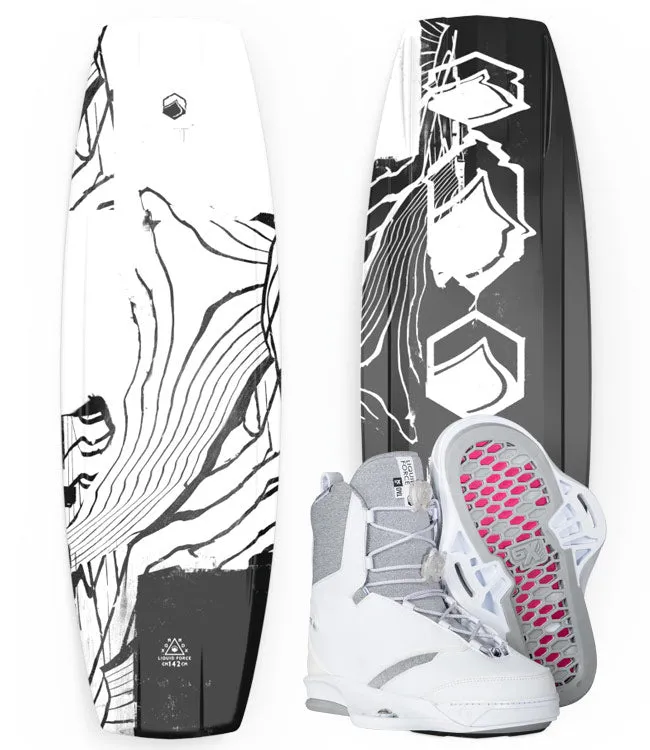 Liquid Force RDX Wakeboard Package with Tao Boots (2024)